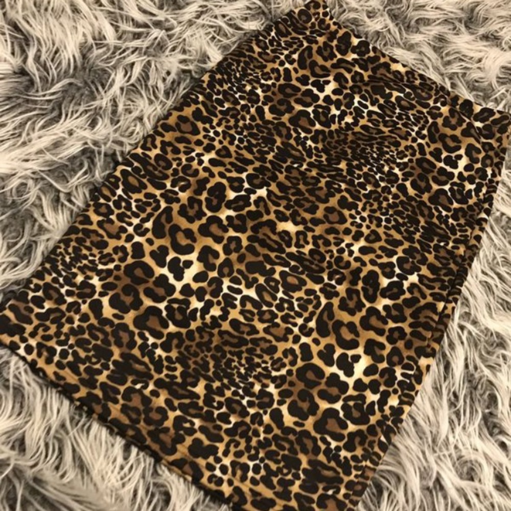 Skirt leopard